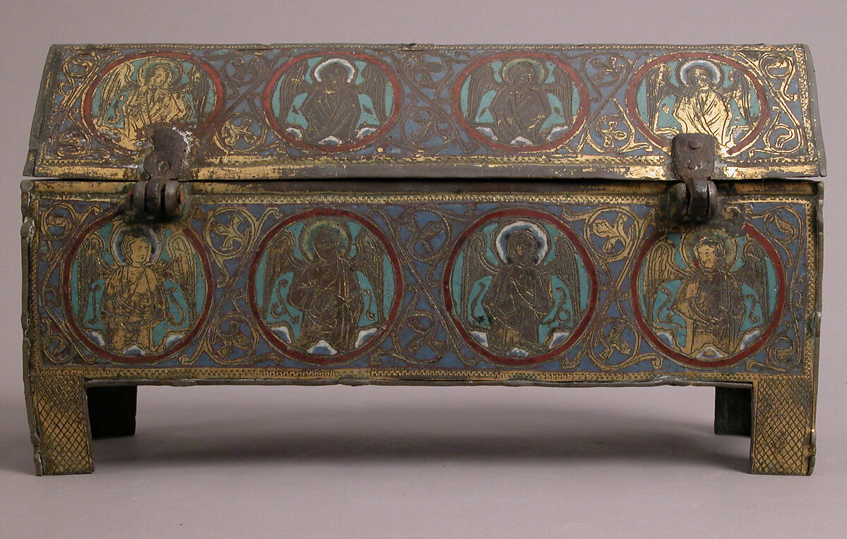 Chasse, Champlevé enamel and gilded copper, French
