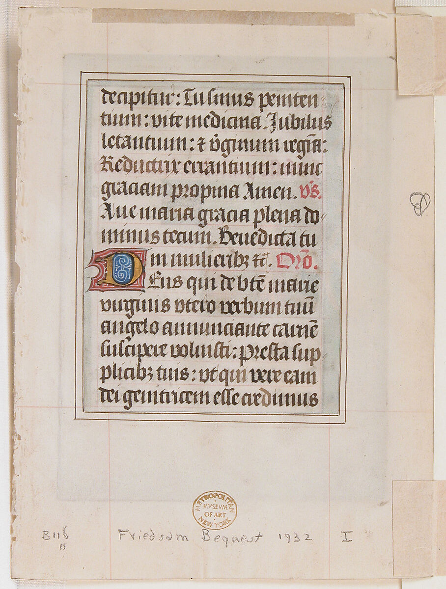 Manuscript Leaf with the Resurrection, from a Book of Hours, Tempera, ink, and gold on parchment, Netherlandish