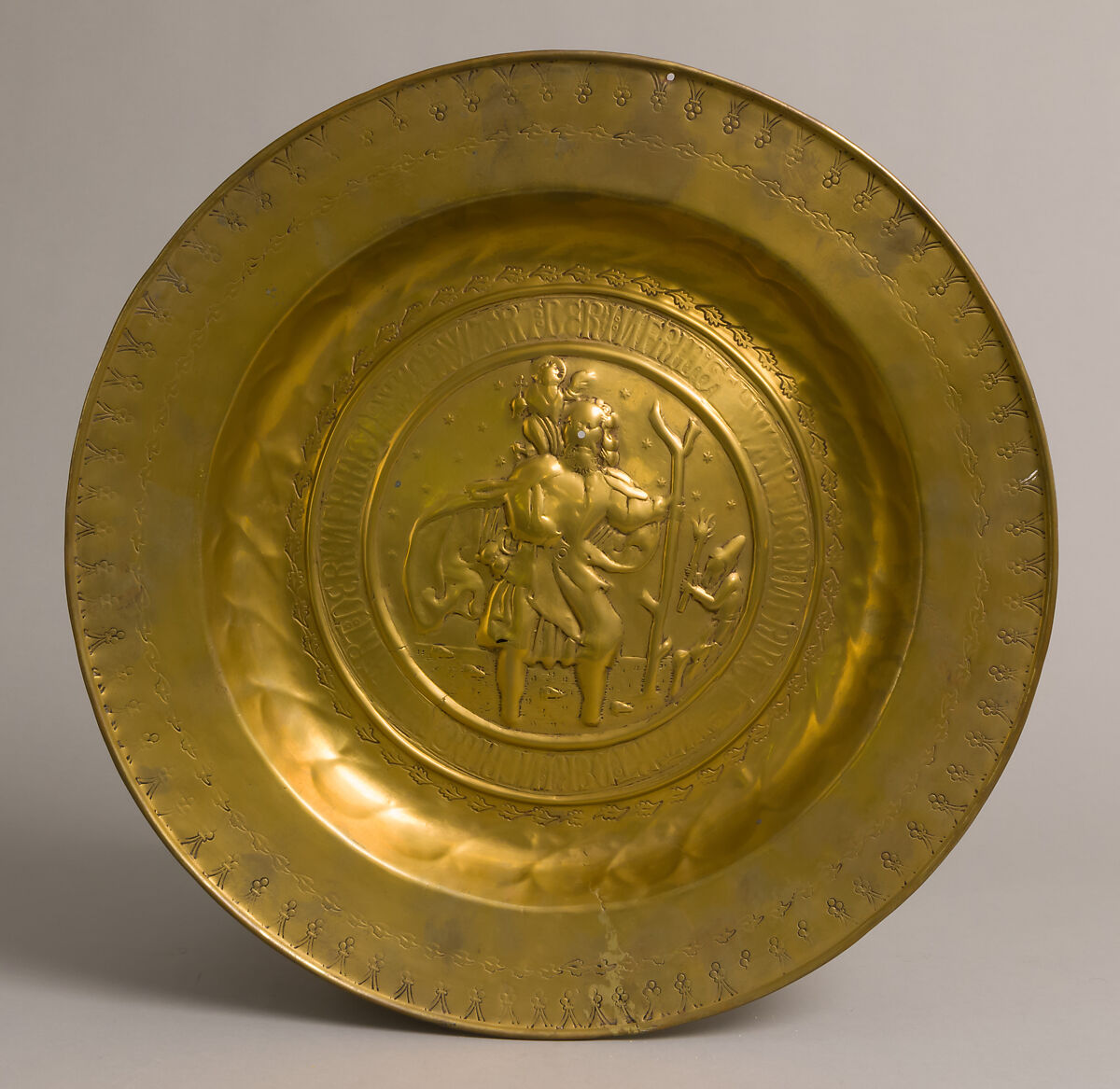 Dish, Brass, German 