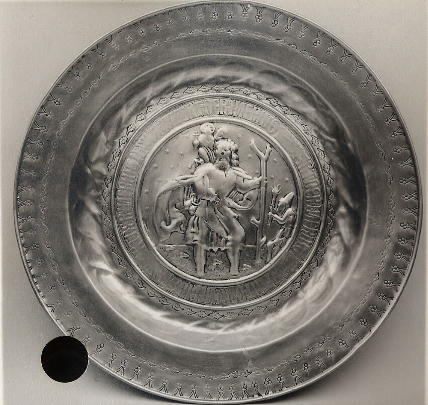 Dish, Brass, German