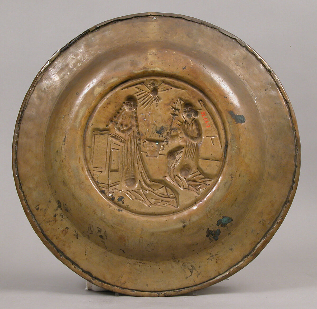 Dish, Brass, German