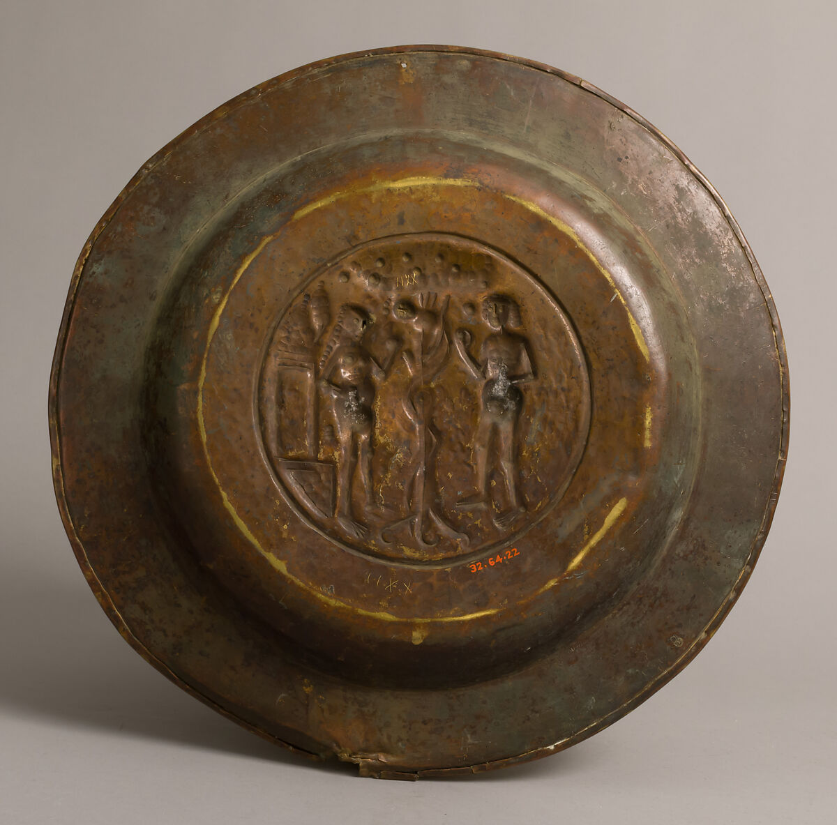 Dish, Brass, German