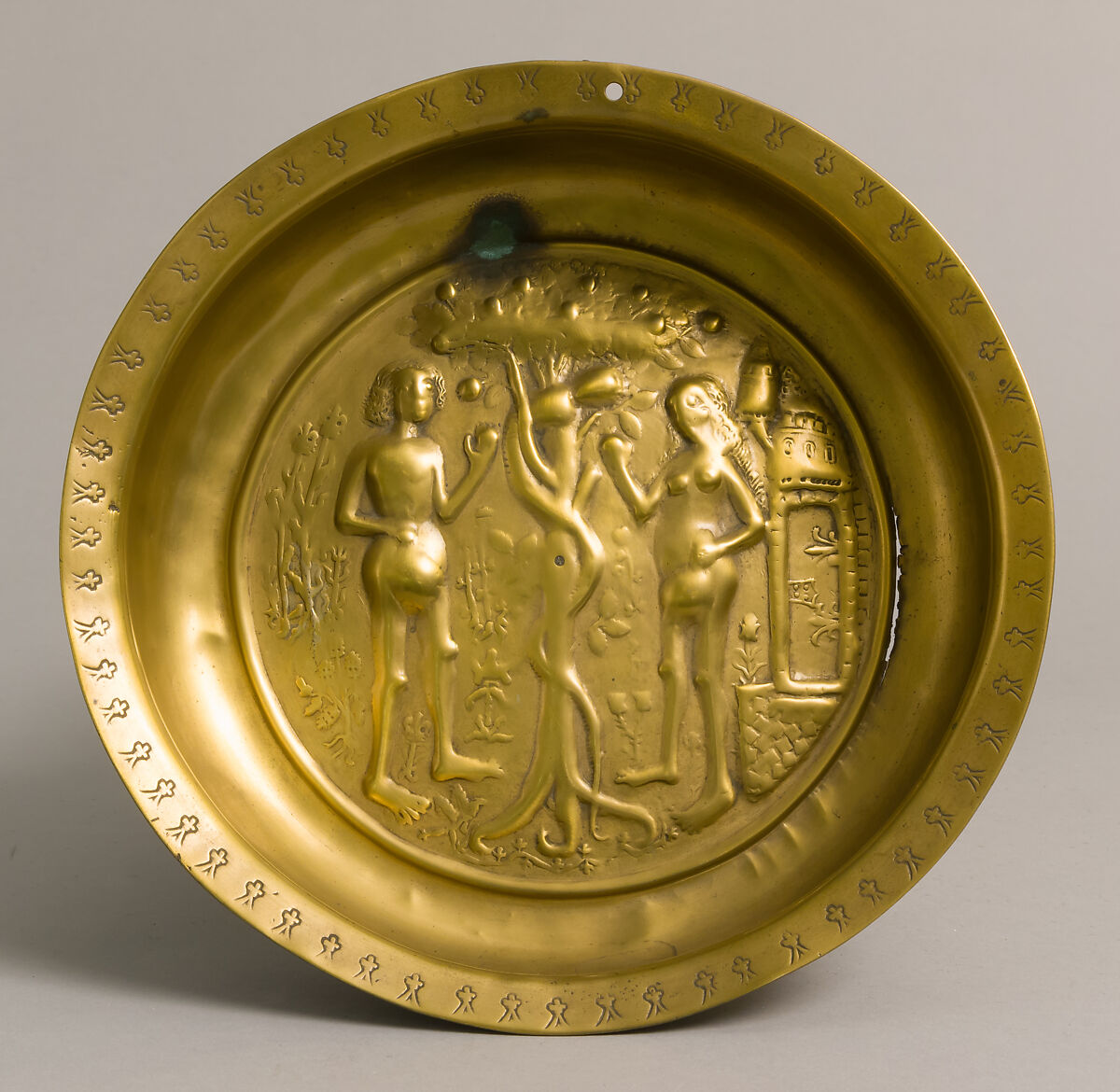 Dish, Brass, German 