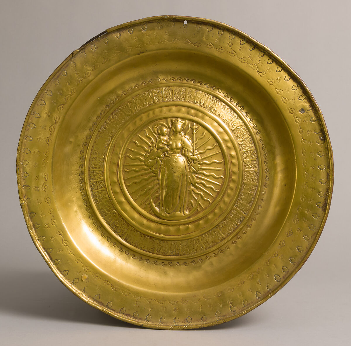 Dish, Brass, German 