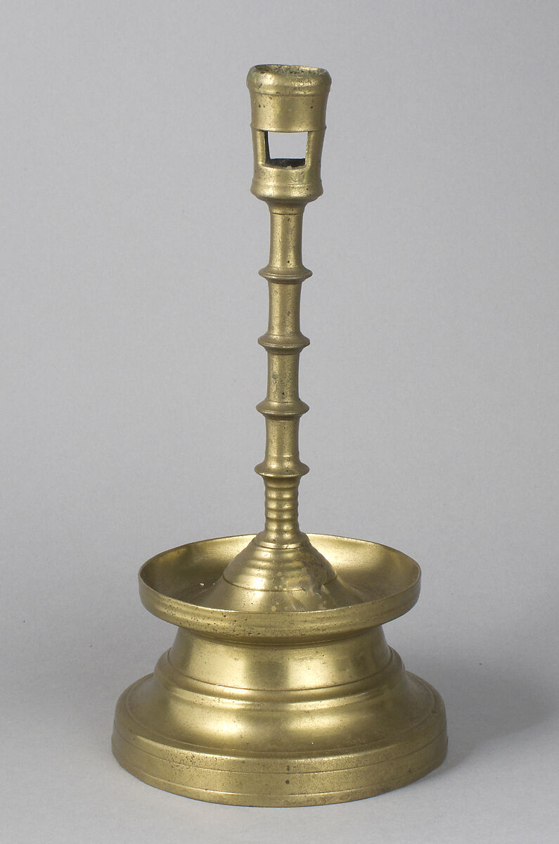 Candlestick, Brass, German 