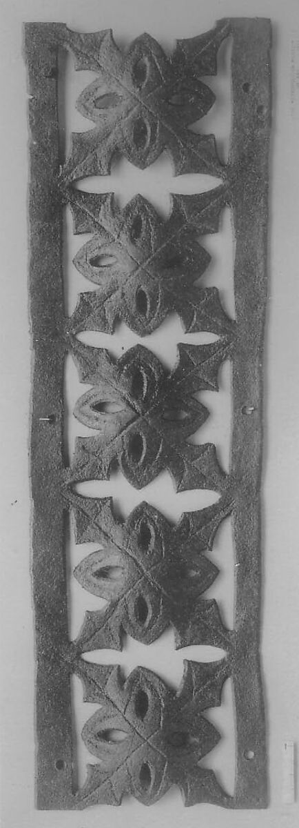 Frieze Fragment, Iron, Spanish