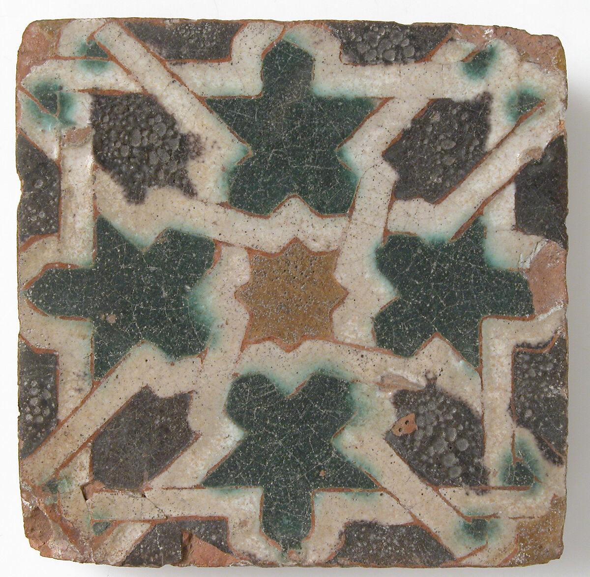 Tile, Earthenware, glaze, Spanish 