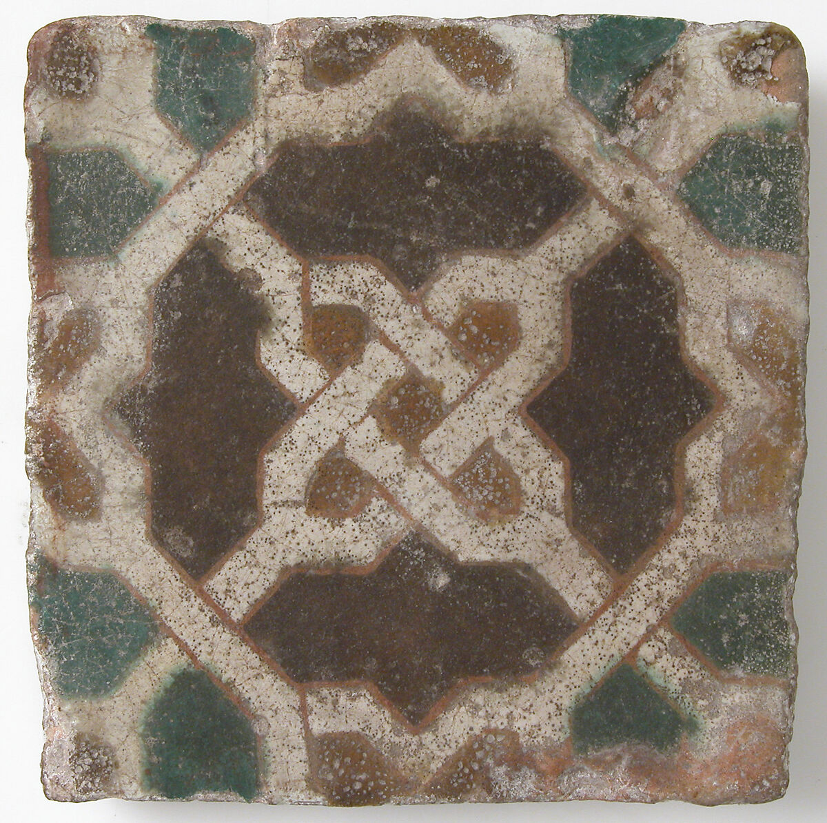 Tile, Earthenware, glaze, Spanish 