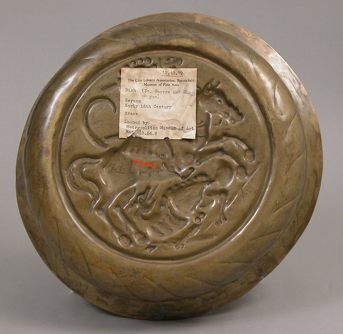 Dish, Brass, German