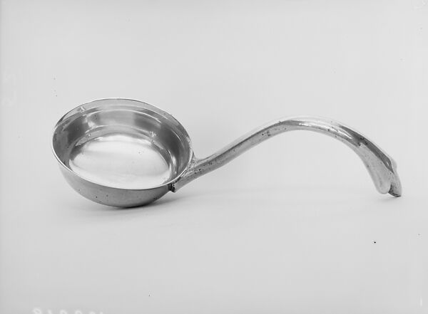 Ladle, James Weekes, Pewter, American 