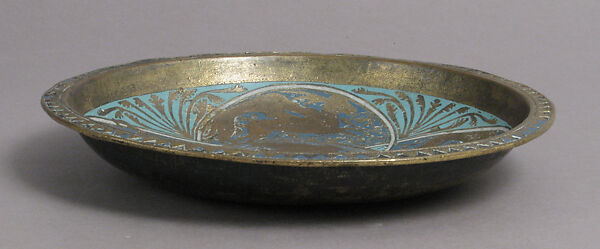 Gemellion, Champlevé enamel and gilded copper, French