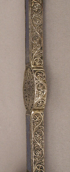 Spoon, Silver-gilt, lapis lazuli, French