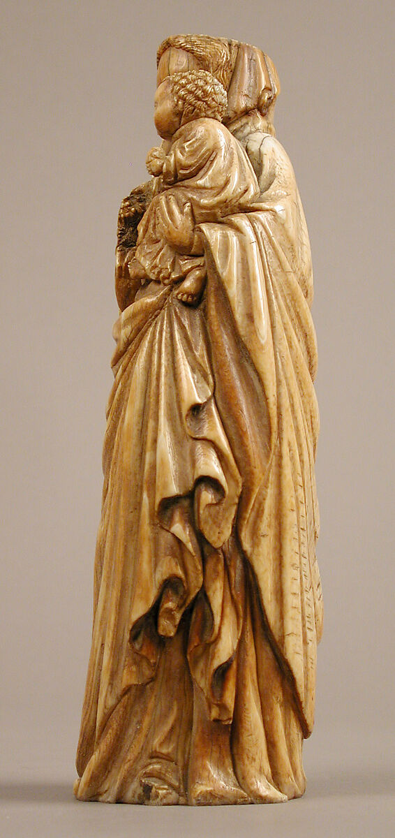 Virgin and Child, Elephant ivory, North Netherlandish