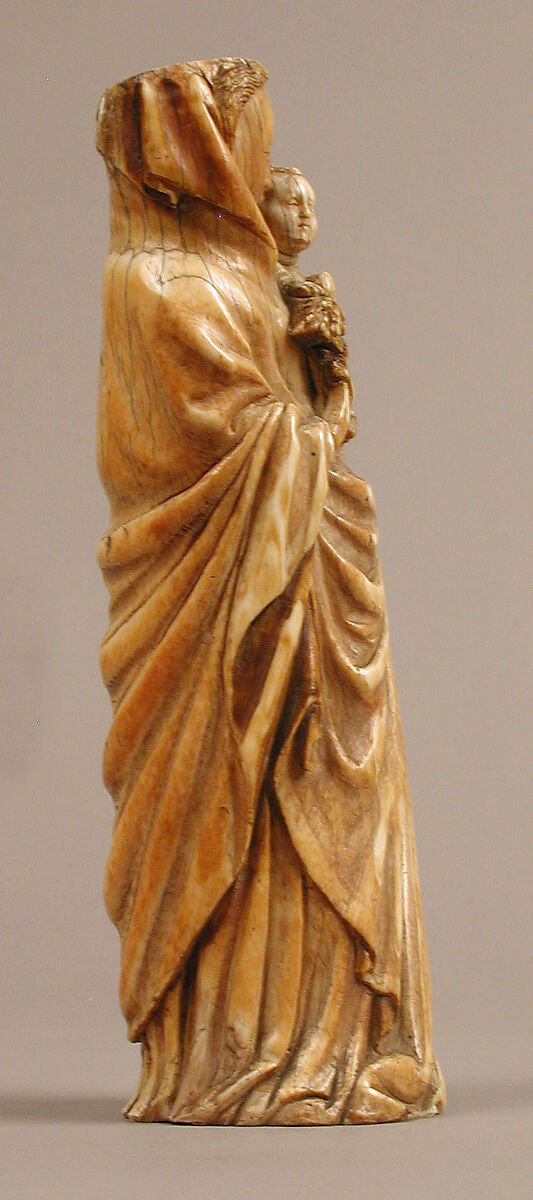 Virgin and Child, Elephant ivory, North Netherlandish