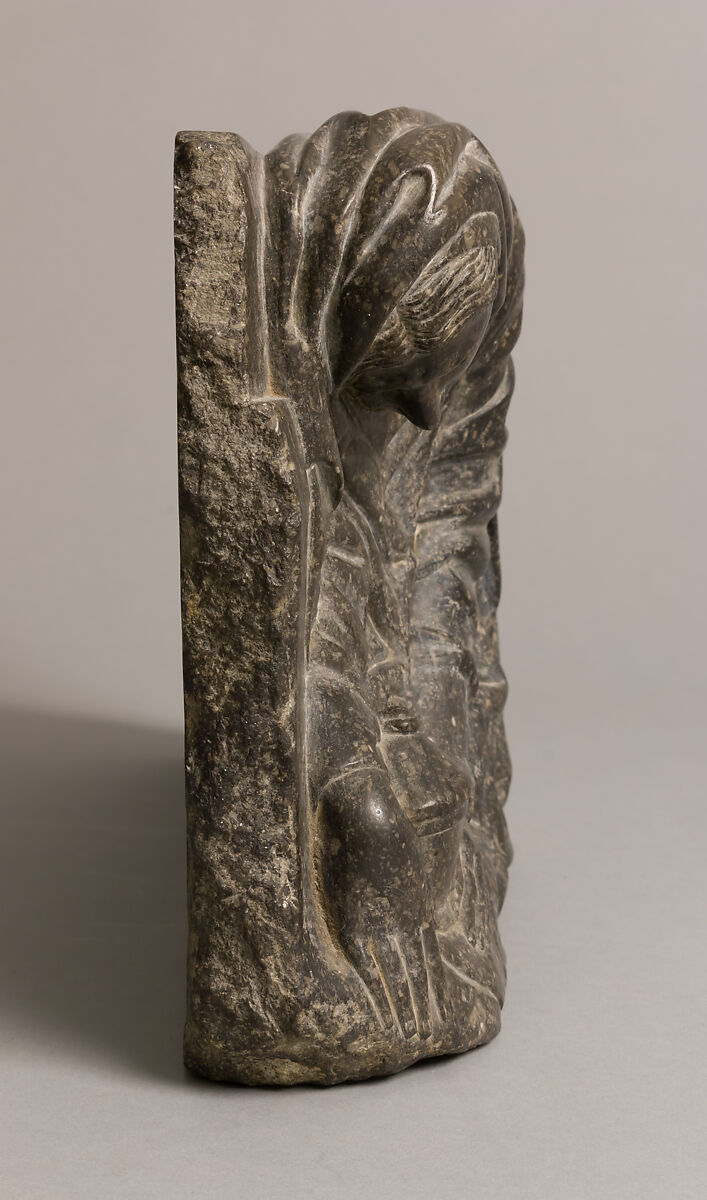 Mary Magdalene Relief, Black Marble, Franco-Netherlandish