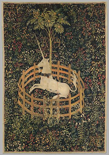 The Unicorn Rests in a Garden (from the Unicorn Tapestries)