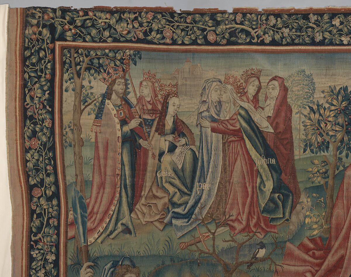 Christ Is Born as Man's Redeemer (Episode from the Story of the Redemption of Man), Wool warp; wool and silk wefts, South Netherlandish