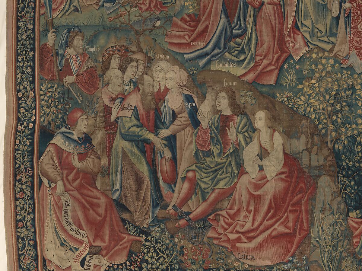 Christ Is Born as Man's Redeemer (Episode from the Story of the Redemption of Man), Wool warp; wool and silk wefts, South Netherlandish