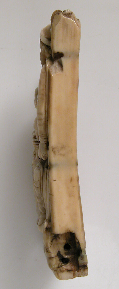 Relief of the Holy Family, Elephant ivory, British or North French