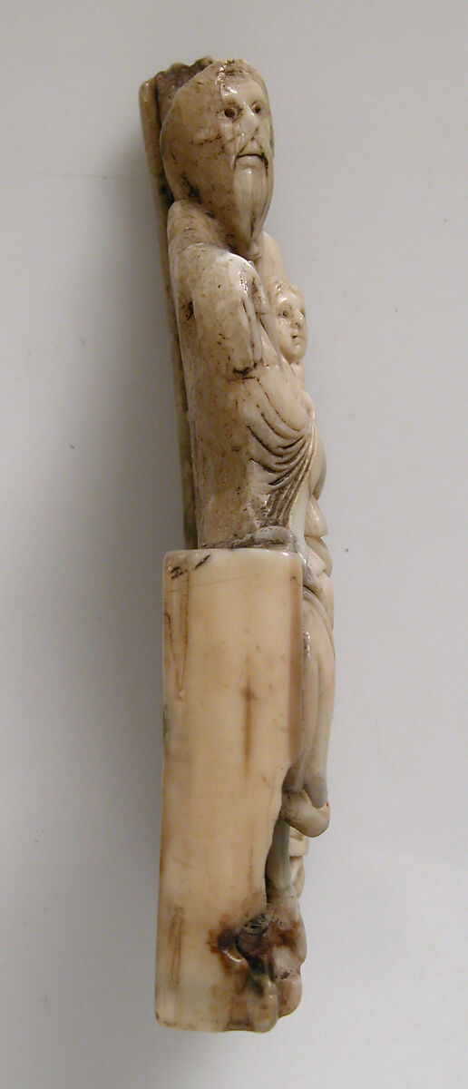Relief of the Holy Family, Elephant ivory, British or North French
