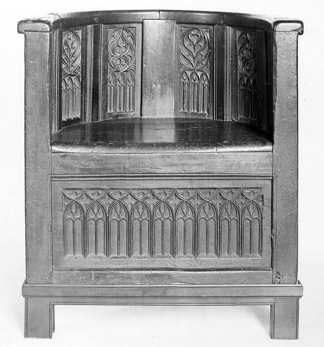 Chair, Walnut, French 