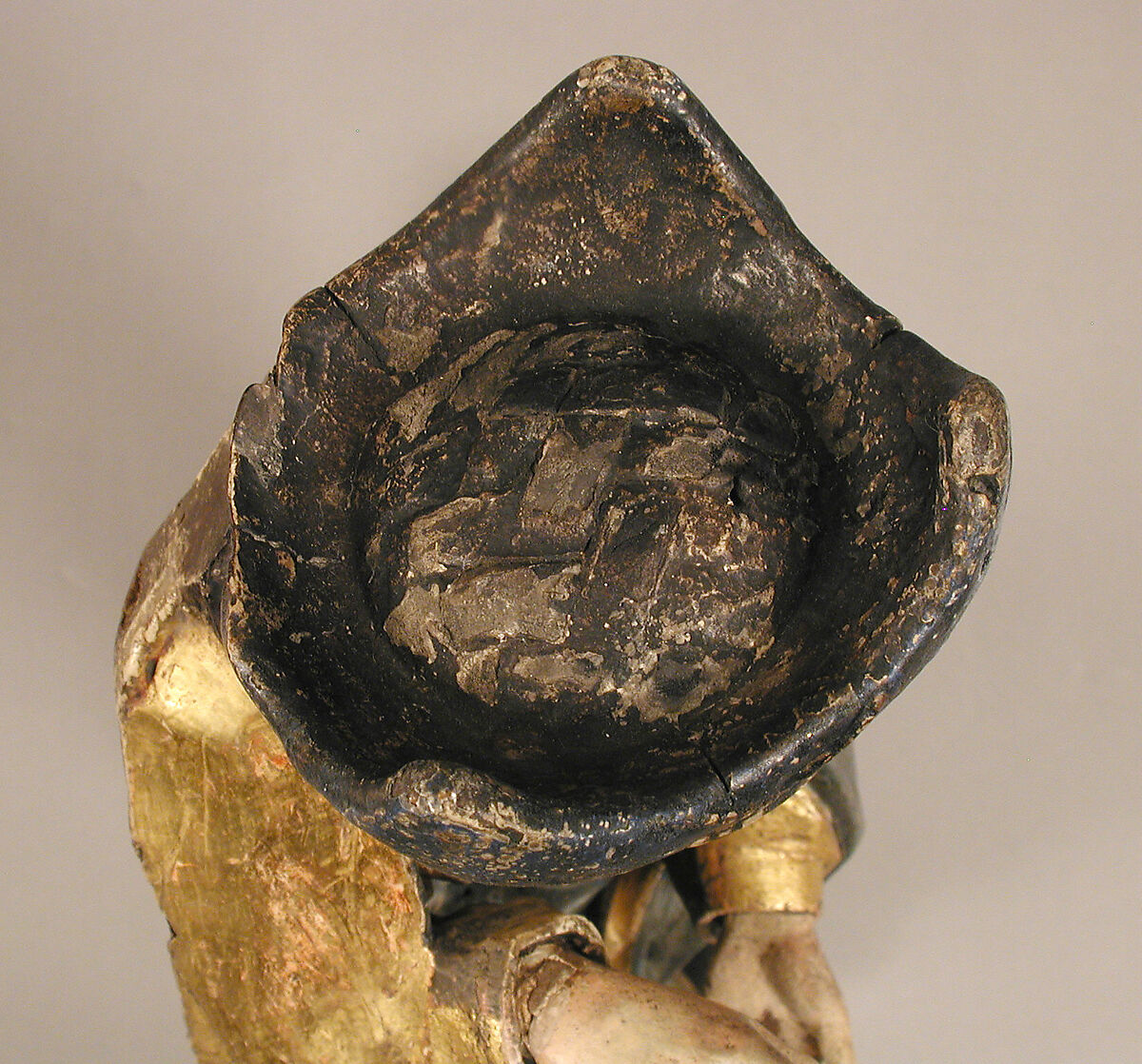 Holy Woman, Walnut, polychromy and gilding, South Netherlandish