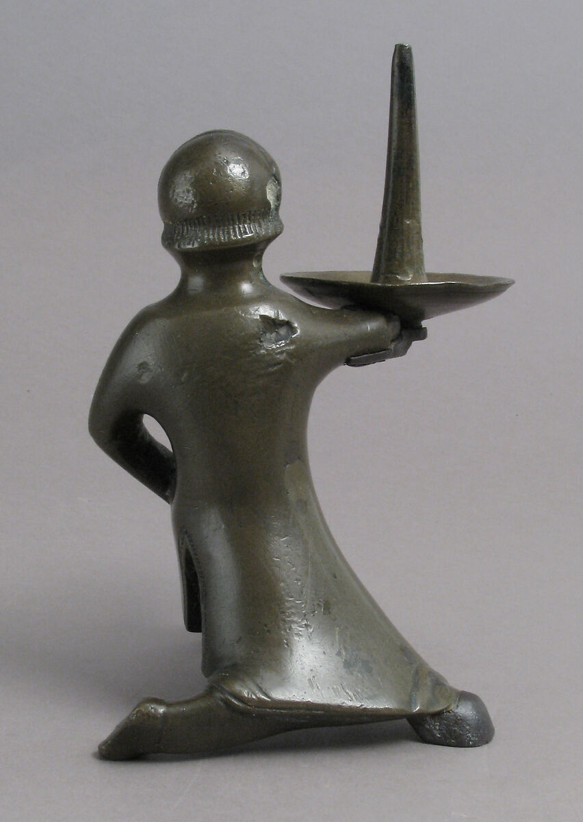Pricket Candlestick, Copper alloy, South Netherlandish