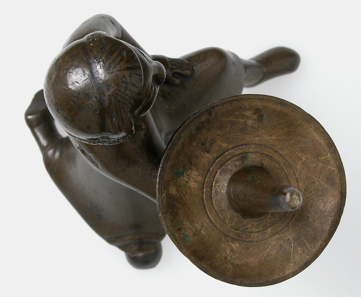 Pricket Candlestick, Copper alloy, South Netherlandish