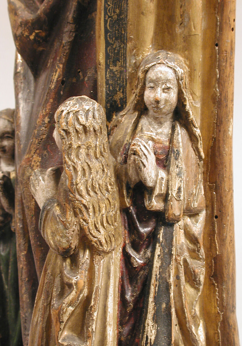 Saint Ursula of Cologne and Four Virgin Martyrs, Oak, polychromy and gilding, South Netherlandish