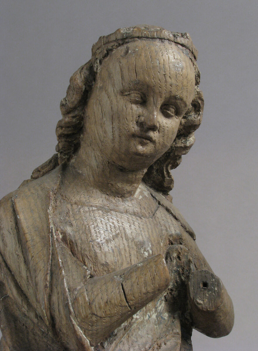 Coronation of the Virgin, Oak with traces of polychromy, German