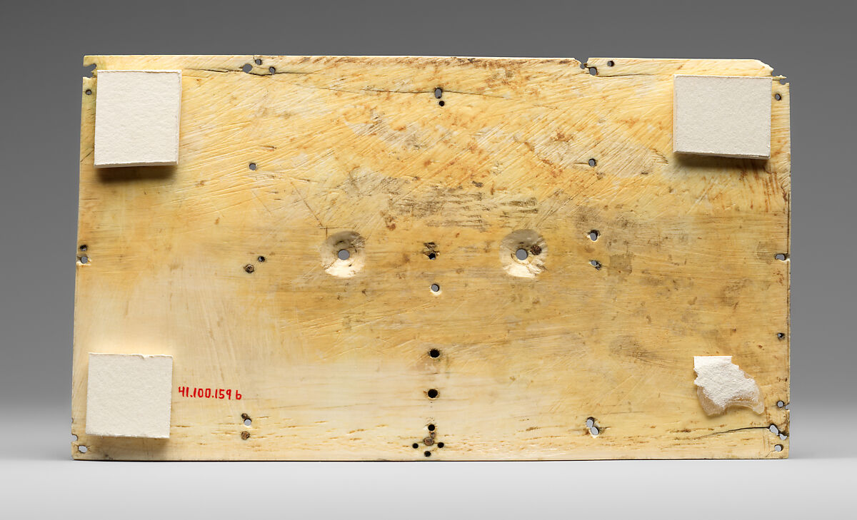 Box with the Parable Prodigal Son and Scenes of Lovers, Elephant ivory, French