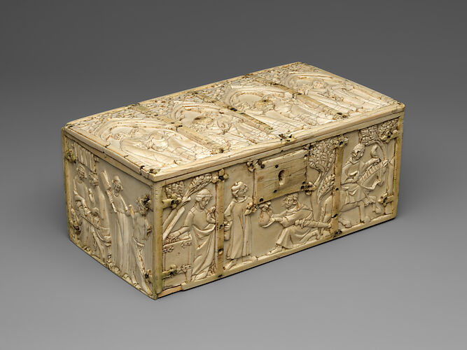 Box with the Parable Prodigal Son and Scenes of Lovers