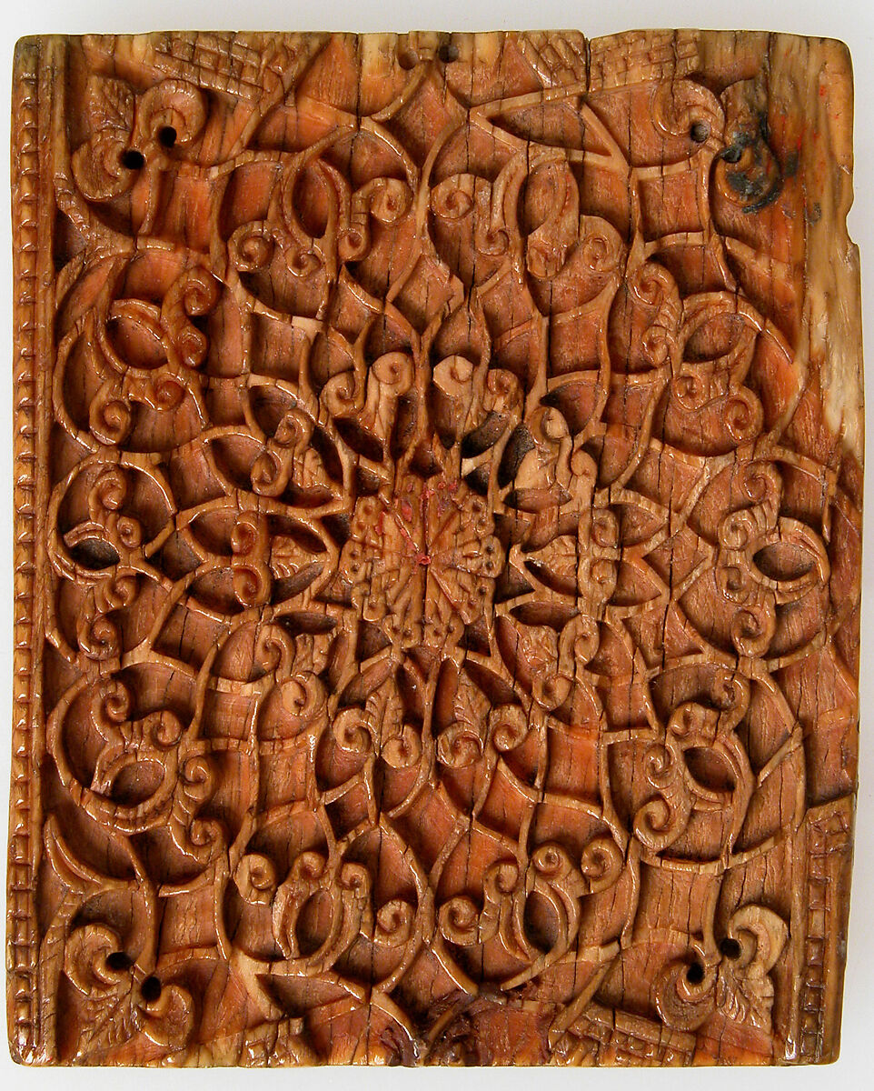 Icon with Virgin and the Christ Child, Elephant ivory, Russian or Greek