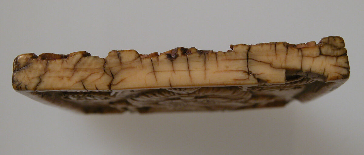 Icon with Virgin and the Christ Child, Elephant ivory, Russian or Greek