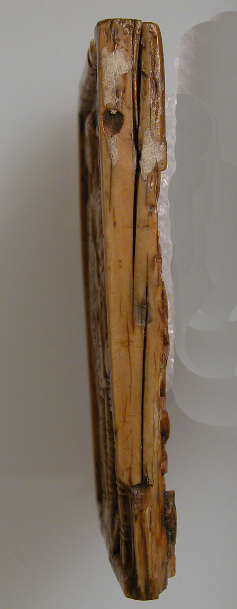 Icon with Virgin and the Christ Child, Elephant ivory, Russian or Greek