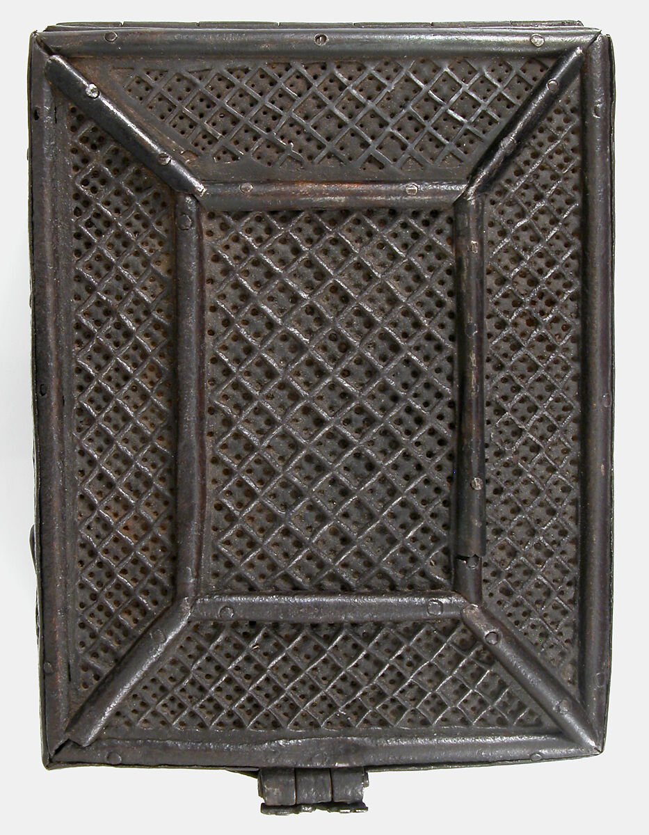 Box, Iron, wood core, Spanish