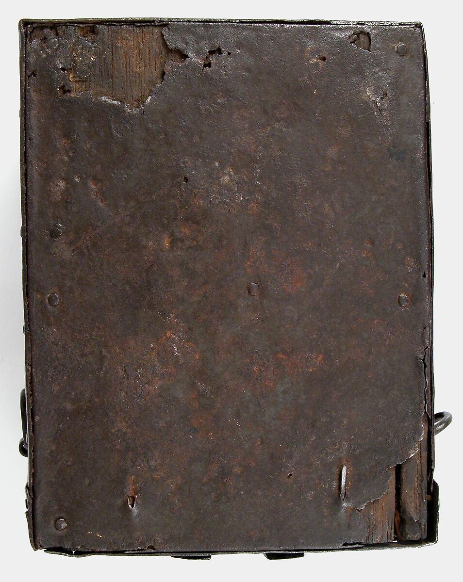 Box, Iron, wood core, Spanish
