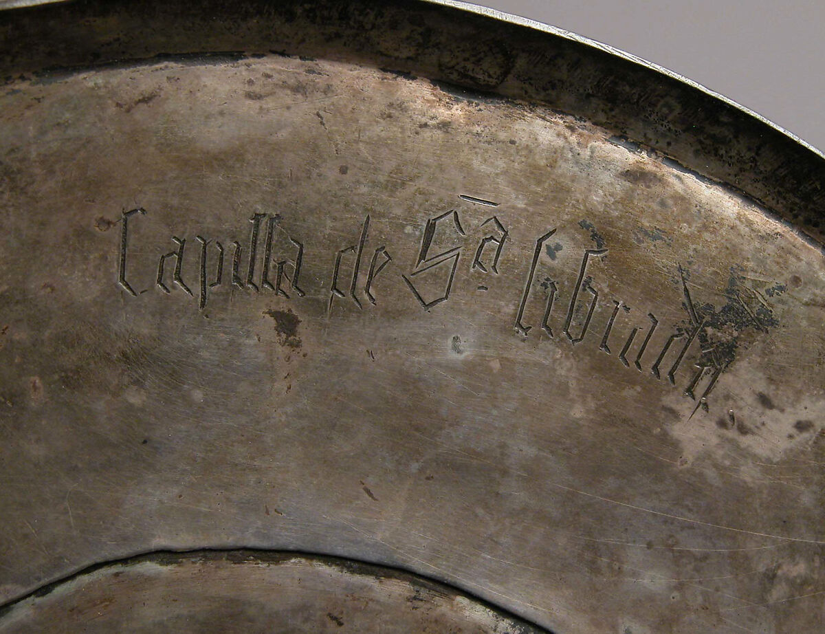 Candlestick, Silver, gilded silver, and champlevé enamel, Spanish