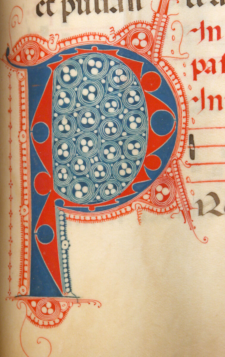 Gradual, Tempera and ink on parchment, with oak and tooled leather binding, Italian