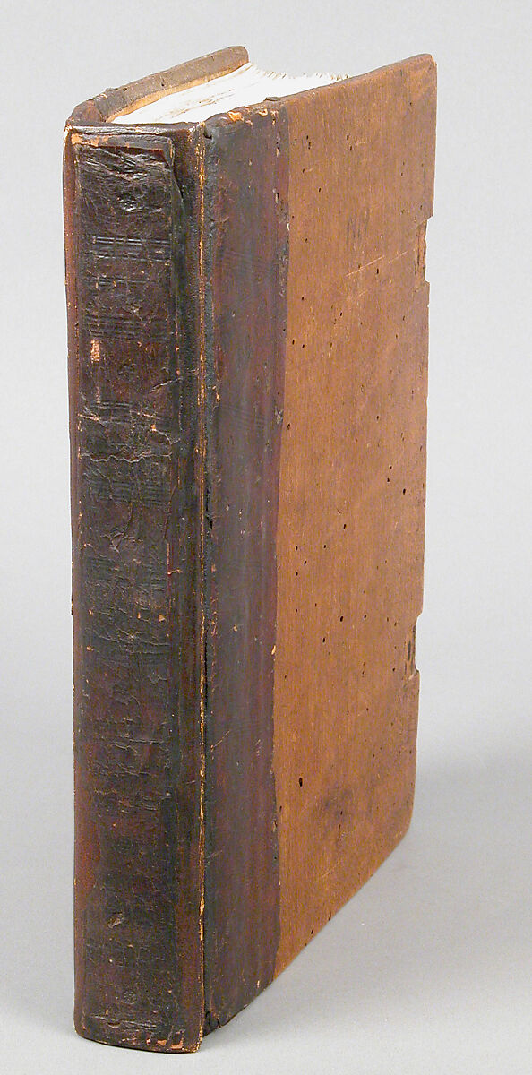 Gradual, Tempera and ink on parchment, with oak and tooled leather binding, Italian