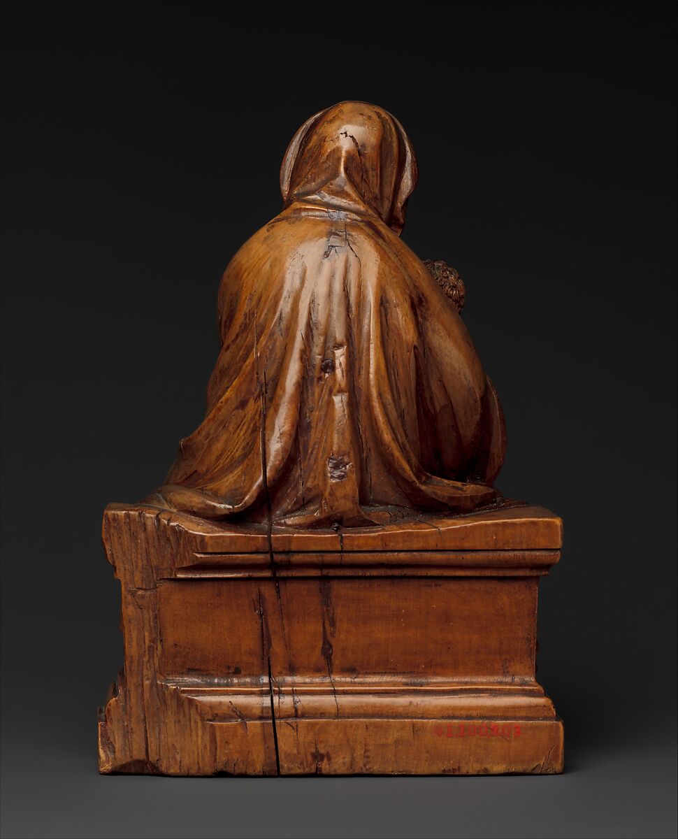 Virgin and Child, Walnut, South Netherlandish or French