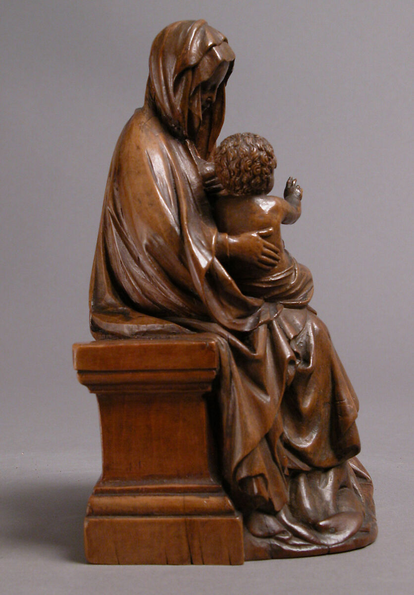 Virgin and Child, Walnut, South Netherlandish or French