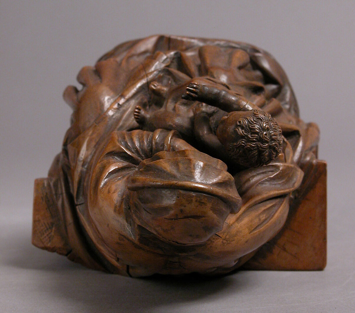Virgin and Child, Walnut, South Netherlandish or French