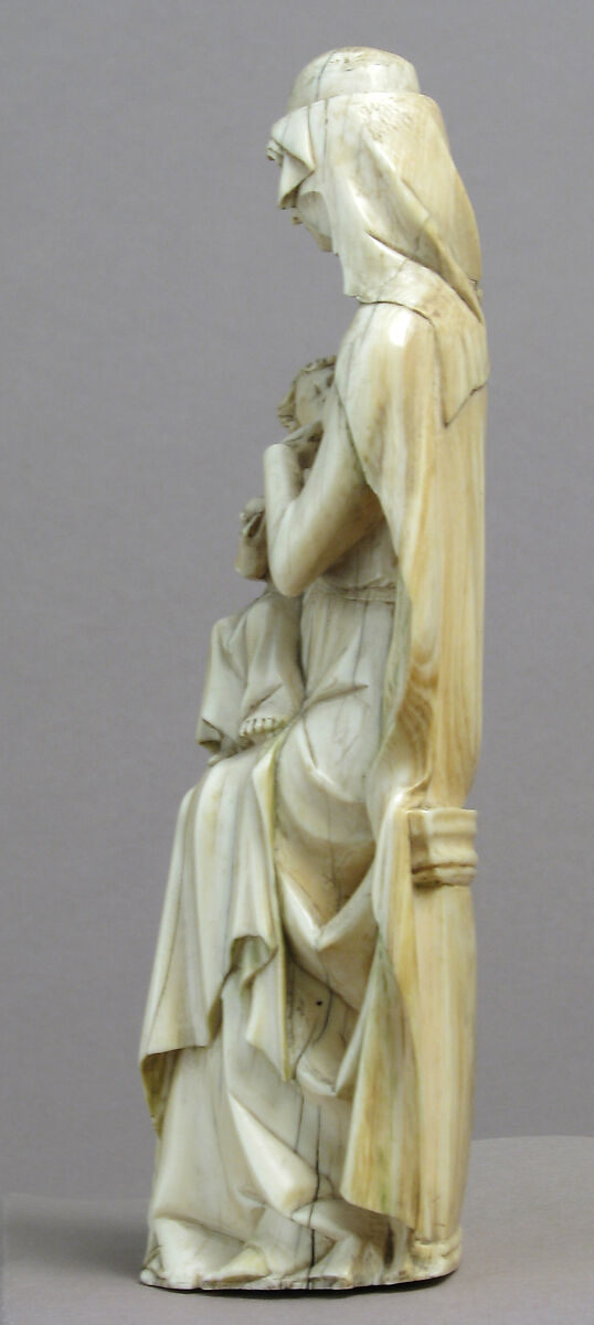 Virgin and Child, Elephant ivory, French