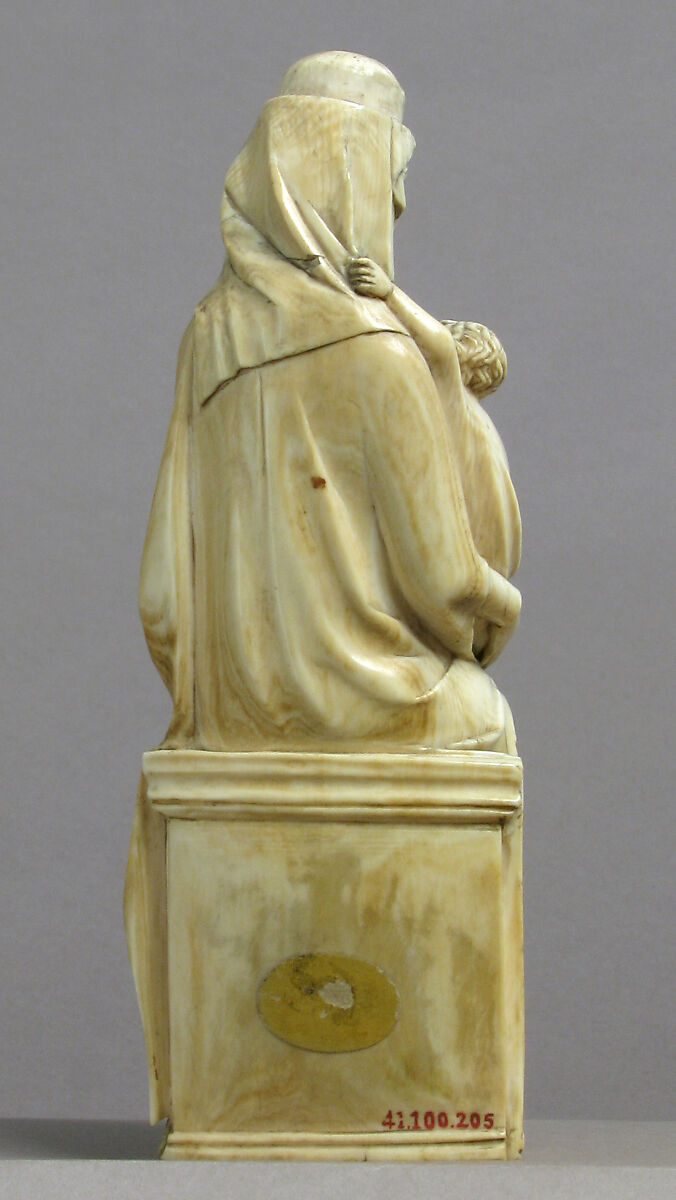 Virgin and Child, Elephant ivory, French