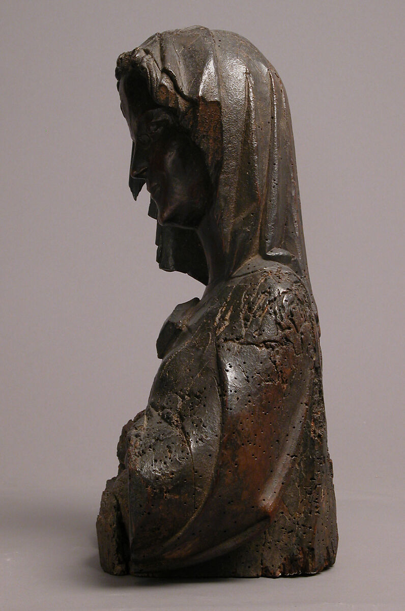 Bust of a Women, Oak, French