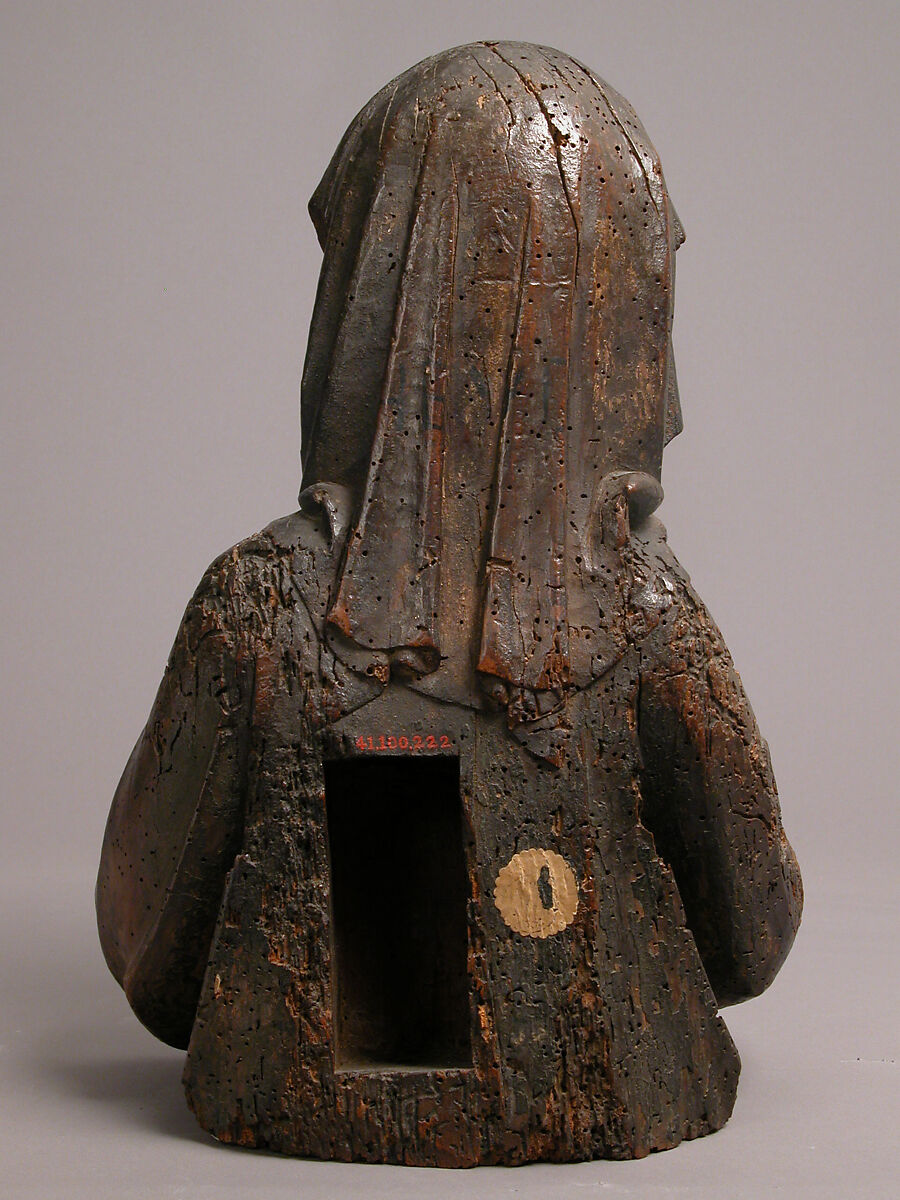 Bust of a Women, Oak, French