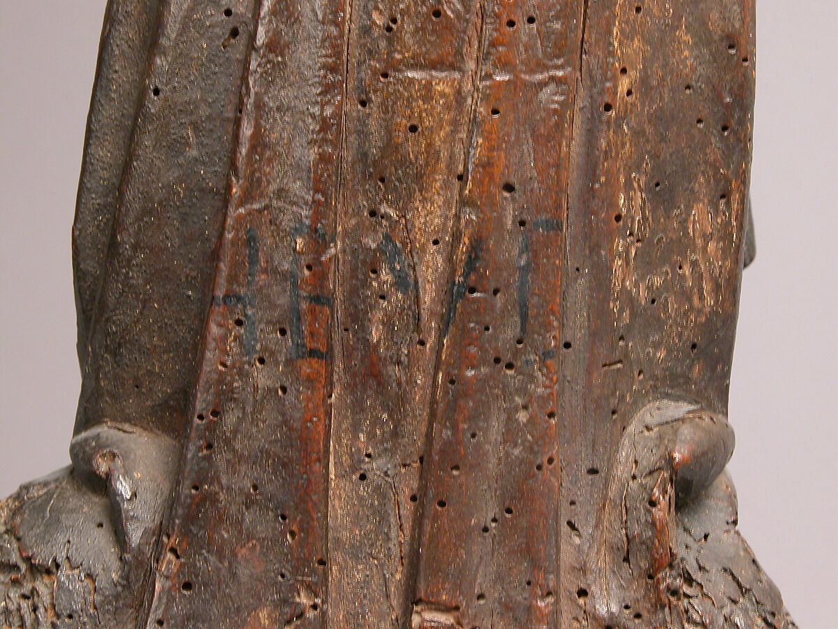 Bust of a Women, Oak, French