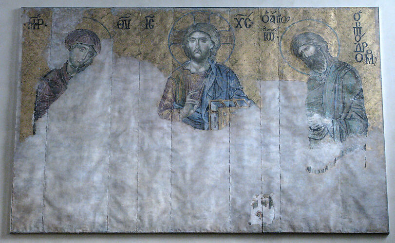 Painted Copy of Deesis Mosaic