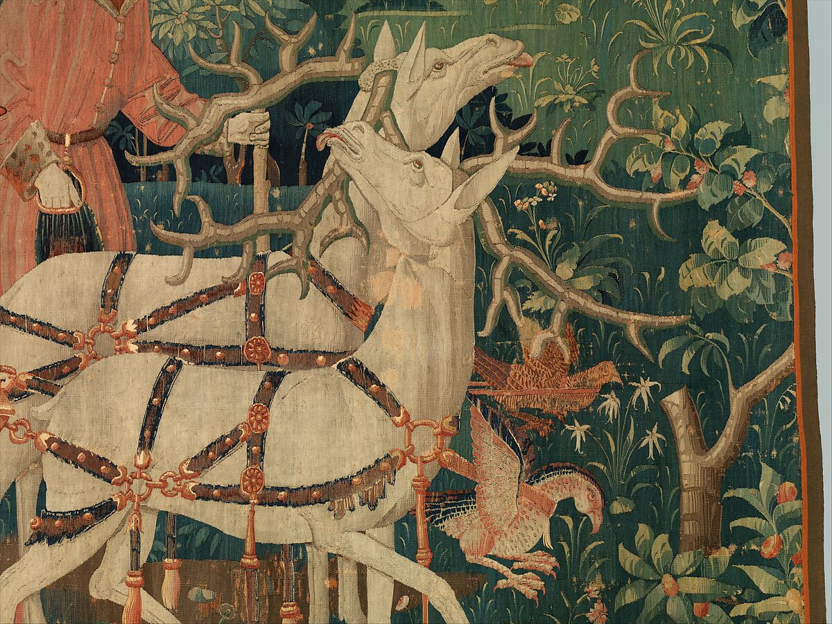 The Triumph of Time over Fame, Wool warp;  wool and silk wefts, South Netherlandish